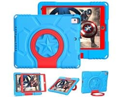 Kindvriendelijke Beschermhoes voor iPad 9.7 inch - Schokbestendig met Handvat en Stand