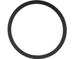 Allecto plus - Audio Luidspreker Surround Randen Zwart 20 cm EVA Schuim Ringen - Luidspreker Reparatie - Reserveonderdelen - Doe-het-zelf - 2 Stuks