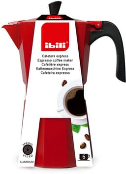 Ibili Bahia Koffiezetapparaat Italiaans 6 Bekers Transparant — thumbnail 2