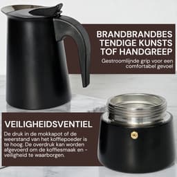 Royal Swiss® Percolator 4 Kops – RVS Espressopot – Italiaanse Koffiezetter — thumbnail 2