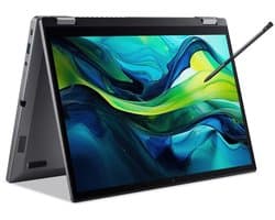 Aspire Spin 14 ASP14-52MTN-58D9 - 2-in-1 Convertible - 14 inch - Touchscreen - Core Ultra 5 (i5) - 16GB - 512GB SSD - Zilver - inclusief Stylus Pen