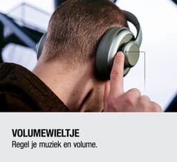 Fresh 'n Rebel Clam Ace 2 – Draadloze Bluetooth Koptelefoon met Active Noise Cancelling – 100+ uur Speeltijd - Met volume wiel - Ice Grey — thumbnail 8