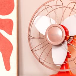 Tafelventilator Cecotec EnergySilence 1090 RetroDesk 40 W Rood — thumbnail 5