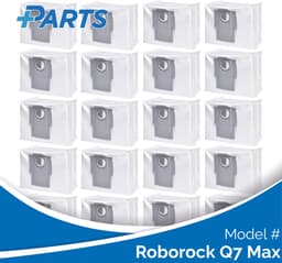 Roborock Q7 Max Stofzakken (20 Stuks, Plus.Parts® alternatief voor 8.02.0132) — thumbnail 1