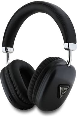 Guess Bluetooth Stereo Koptelefoon - Saffiano Triangle Logo - Zwart — thumbnail 1