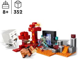 LEGO Minecraft Hinderlaag bij het Nether-portaal - 21255 — thumbnail 20