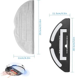 Geschikt voor Roborock S8/S8+/S8 Pro Ultra/S7/S7 Maxv/S7 Maxv Ultra/S7 Ultra/S7 Pro, Roborock S7 dweilhouder accessoire, Roborock S7 doekjeshouder accessoire — thumbnail 4