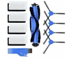 Borstel & Filterkit Geschikt voor Eufy RoboVac 11s/30/30C/15C Stofzuigerrobots