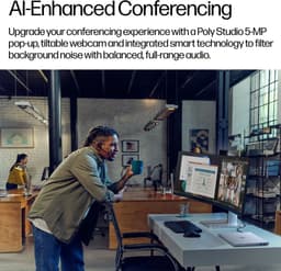 HP Series 5 Pro 49inch DQHD Conferencing Monitor 549pm HDMI DP — thumbnail 4