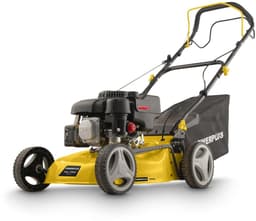 Powerplus benzine Grasmaaier POWEG60220 - 410 mm Ø en 132 cc, tuintoestel op benzine, met grasopvangsysteem en mulchfunctie — thumbnail 1