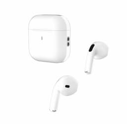 Bluetooth oordopjes - in ear - oortjes - Oordopjes - Draadloze oordopjes - Draadloze bluetooth oordoppen - Pro 4 Oordoppen - Bluetooth oortjes - Wit — thumbnail 3