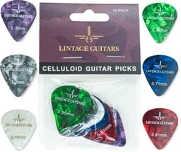 12 PCS Mix - Plectrum voor gitaar - Plectrums - Plektrum - 0.46 t/m 1.50 Plectrum - Celluloid Guitar Picks — thumbnail 2