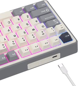 Royal Kludge RKR87 Pro - Gaming Toetsenbord - Mechanisch - Keyboard - Gaming - RGB — thumbnail 4