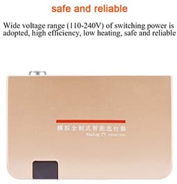 RF to HDMI Converter, Standard Analog TV Receiver Adapter with Remote Control (EU Plug) — thumbnail 5