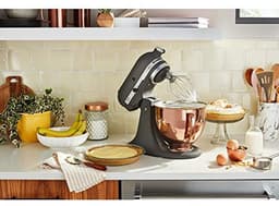 Mengkom RVS - Keukenmachine Kom - Bakken en Mixen - Ergonomische Handgreep - 4.8 Liter - Koper — thumbnail 4
