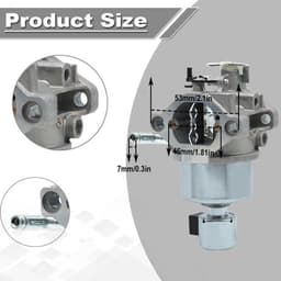 Carburateur voor Grasmaaiers - Compatibel met Craftsman LT1000 - Reserveonderdeelnummers 594593/594605 - Geschikt voor Toro 71286/71427 - 20 pk/21 pk Motor - Brede Compatibiliteit - Motorcarburateur — thumbnail 4