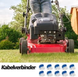SnelShoppen - Kabelconnector voor Robotic Grasmaaier, Waterdichte Terminal Blokken, Kabelclips voor Tuin, Buiten, Set van 20, Hoogwaardige ABS Materia — thumbnail 4