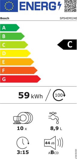 Bosch Serie 4 SPS4EMI24E vaatwasser Vrijstaand 10 couverts — thumbnail 2