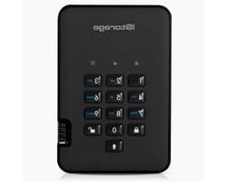 Externe Harde Schijf - Draagbare Opslag - Gegevens Beveiligen - Hardware Versleuteling - 500 GB - Zwart