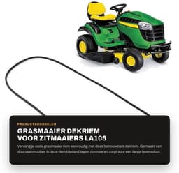 Grasmaaierdekriem Gemodificeerd - Hoogwaardig Rubber — thumbnail 3