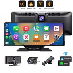 Mura Dashcam - Carplay - Android Auto - Achteruitrijcamera - Touchscreen - 4K - Bluethooth - Voice Control - 238 × 90 mm — thumbnail 1
