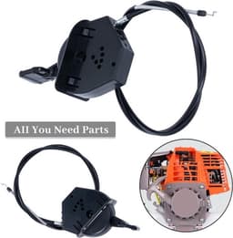 Gas- en choke-kabel geschikt voor CUB Cadet XT1, XT2, SLX54, GX54, GX50 en ST54 grasmaaiers, duurzame reservekabel voor eenvoudige bediening — thumbnail 2