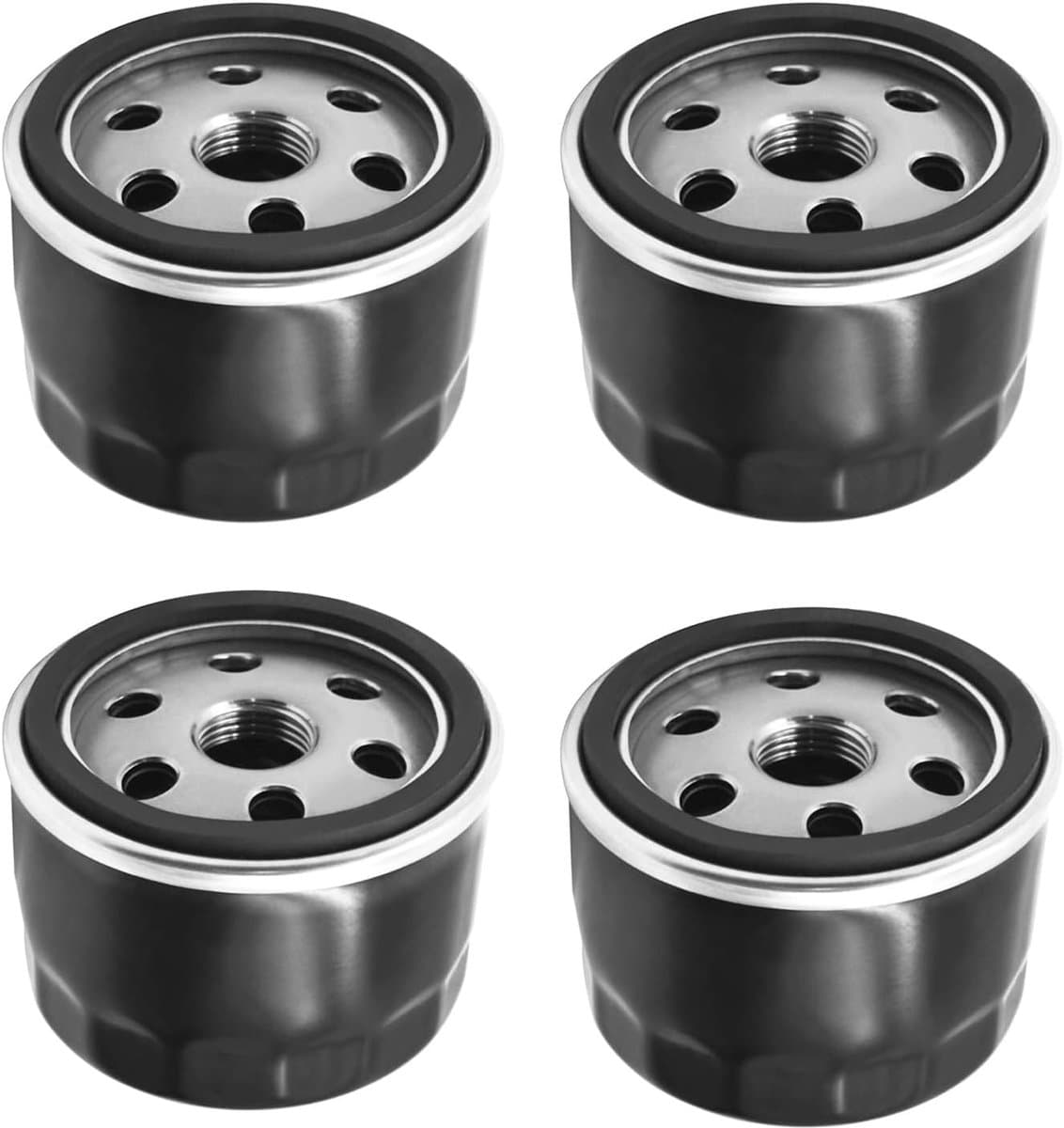 Oliefilter 4 Stuks 2 1/4 Inch - Voor Briggs en Stratton - Hoge kwaliteit - Ideaal voor grasmaaier onderhoud - ShopVlot — afbeelding 1
