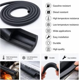 Brandstofslang 2 m 6 mm - Olie- en benzineslangset - Inclusief benzinekraan - Perfect voor grasmaaier en motoren - ShopVlot — thumbnail 2