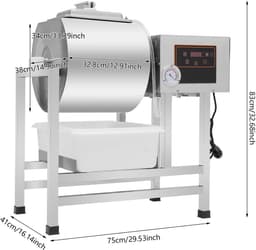 Elzusha - 38 Liter Elektrische Vleesmixerset met Tijdinstelling — thumbnail 2