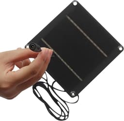 Ventilator op zonne-energie - Zonneventilator kippenhok - Luchtkwaliteit verbeteren - Automatische luchtstroomregeling - 20 W - Zwart — thumbnail 5
