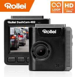 Thijox - Dashcam 402 met GPS en G-sensor, Full HD 1080p Autocamera voor Voorbewaking en Parkeerbewaking, Compact Zwart, Groothoeklens — thumbnail 1