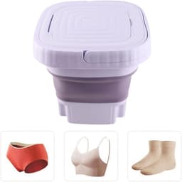 Draagbare Wasmachine - Mini Emmer - Kleding Wassen - Automatische Reiniging - 11 Liter Capaciteit - Wit — thumbnail 3