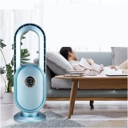 Bladeless Ventilator - Torenventilator Luchtcirculator - Comfortabele Koeling - Intelligente Afstandsbediening - 67.5 cm Hoog - Roze — thumbnail 4