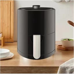 Smart Airfryer - Olievrije Frituurpan - Gezond Koken - 360° Bakken - 3.2L Capaciteit - Zwart — thumbnail 2