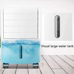 Mobiele airco ventilator - Persoonlijke koeler - Persoonlijke verkoeling - Watergekoeld - Compact formaat - Wit — thumbnail 3