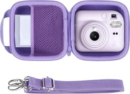 Harde beschermhoes, geschikt geschikt voor Fujifilm Instax Mini 13, paars | 12/11 Instant cameratas, draagbare reistas, accessoire-organizer — thumbnail 1