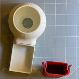 Stofafzuiger Boor - Boorstofopvang - Schoon Werken - Lichtgewicht Draagbaar - 12.7 x 12.4 x 4.3 cm - Zoals afgebeeld — thumbnail 5