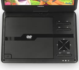 Lenco DVP-1010BK - Portable 10" DVD-speler met USB-hoofdtelefoon-ophangbeugel — thumbnail 5