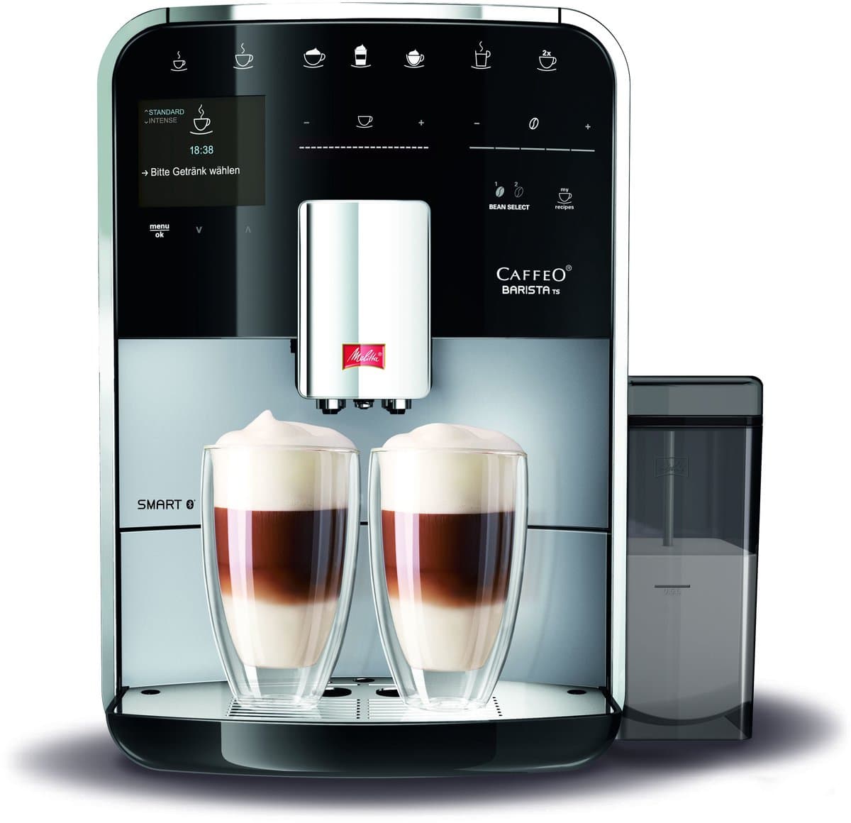 Melitta Barista Smart TS - Espressomachine - Zilver — afbeelding 1
