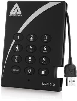 Apricorn Padlock 1TB USB 3.0 — thumbnail 2