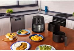Beko FRL2242B Enkel 3,9 l Vrijstaand 1500 W Heteluchtfriteuse Zwart — thumbnail 5
