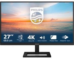 Philips 27E1N1800AE - 4K IPS Monitor - Speakers - 27 inch