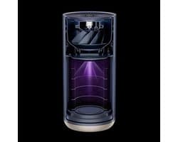 Smartmi - Luchtreiniger - 380m³/u PCADR - Ingebouwde UV-lamp - OLED-touchscreen - Laserdeeltjessensor - Slimme bediening - Zwart
