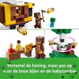 LEGO Minecraft Het Bijenhuisje, Boerderij Speelgoed voor Kinderen 21241 — thumbnail 5