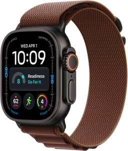 Apple Watch Ultra 4 - 49 mm - Rood Alpine-bandje - L — thumbnail 1