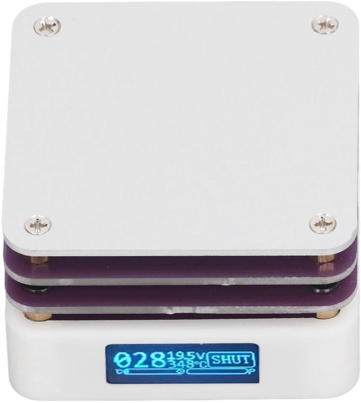 Hete Plaat Soldeerplaat, Verwarmingsmat Mobiele Telefoon Reparatie, Lastafel, Verwarmingssolderplaat Lasser, Hete Voorverwarming Lasstation, 20 V Mini Smart Thermostaat voor Reparatie DIY Laboratorium — afbeelding 1