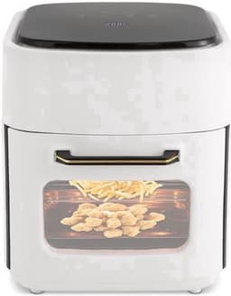 Heteluchtfriteuse - 15L Inhoud - 1400 W Vermogen - Elektrisch - Grote Capaciteit - LED Touch Panel - Frietmachine — thumbnail 3