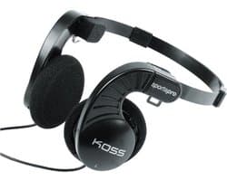 Koss SportaPro - Over-ear koptelefoon - Zwart