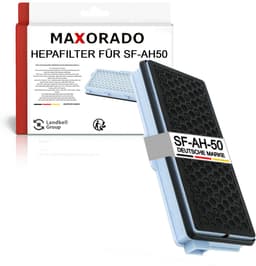 Maxorado 2 stuks Hepa actief koolfilter - filter geschikt voor Miele S5, S8, C2, C3, SF-AH-50, SF-HA-50 - Compleet C2, Compleet C3, Compact C1, Compact C2 — thumbnail 1