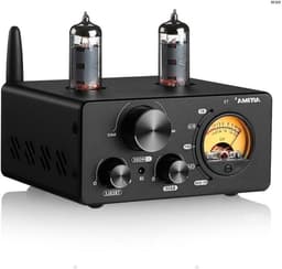 RFWR® Bluetooth 5.0 Vacuümbuisversterker met USB DAC en VU-meter voor HIFI Home Audio — thumbnail 1